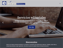 Tablet Screenshot of etereaeditorial.com